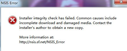 win7安装软件出现nsis error怎么解决？