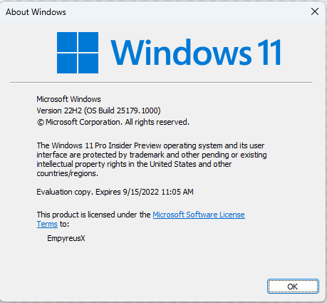 微软Win11 Dev预览版25179发布！新功能一览！